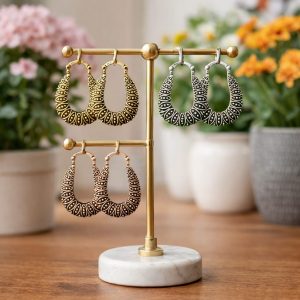 Regal Oval Heritage Earrings