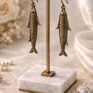 Koi Drop {Antique Gold}