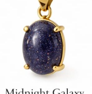 Vallari Celestial Midnight Galaxy Pendent